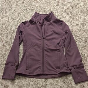 Abercrombie Kids Purple Utility Jacket with High Collar